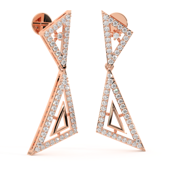 Contemporary Diamond Danglers