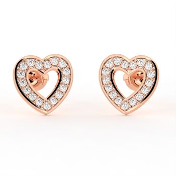 AUMIKA Love Diamond Earrings