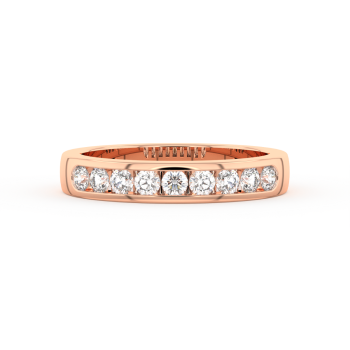 Channel Set Wedding Ring